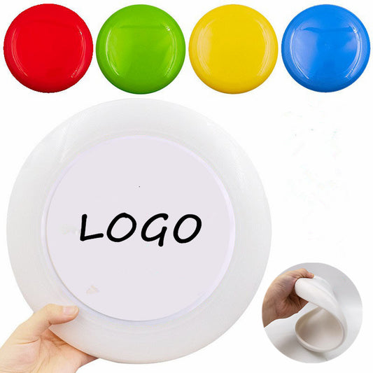 11" Large Flying Disc - White