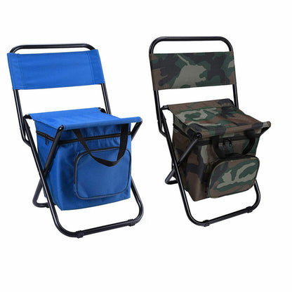 Portable Folding Chair with Storage Pouch