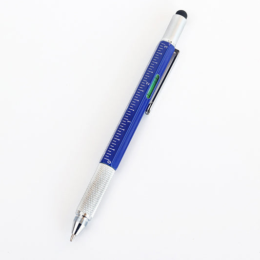 Multifunction 6 in 1 Tool with Ballpoint Pen