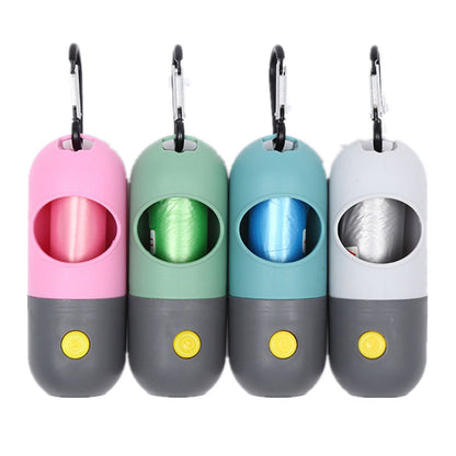 Portable Garbage Bag Dispenser For Pets - Blue