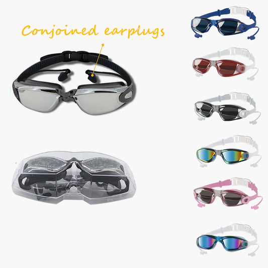 Electroplated Adult Anti-Fog Eye Protection - Black