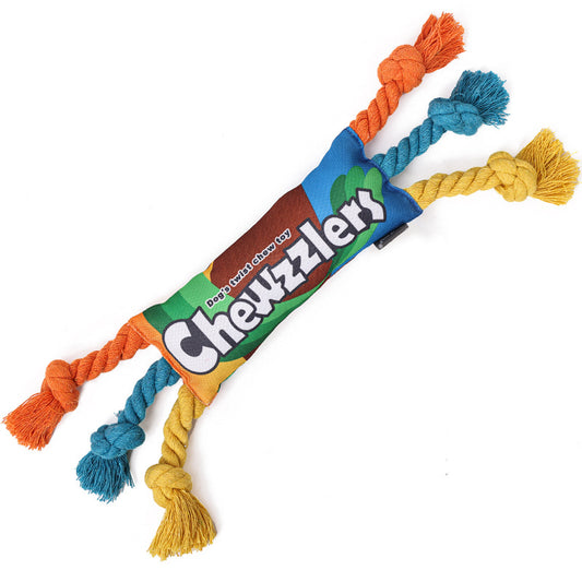 Dog Chew Ball Squeaky - Rainbow