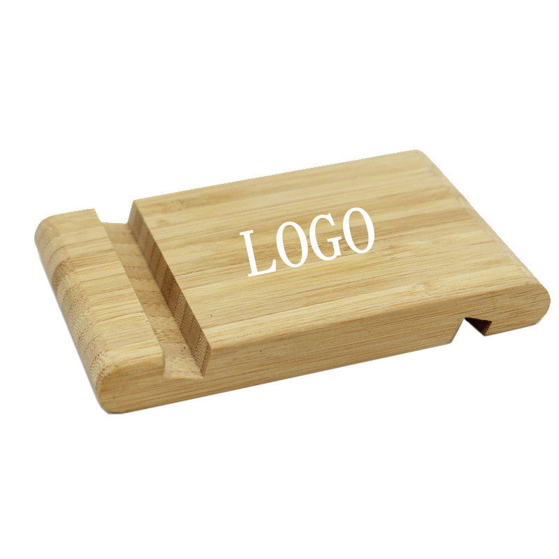 Double Sided Bamboo Phone Stand