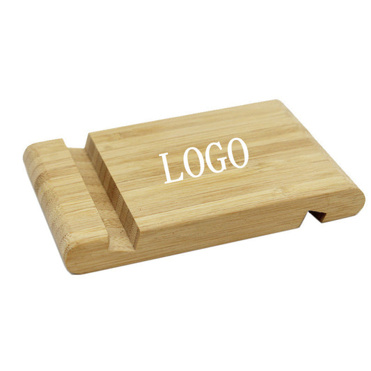 Double Sided Bamboo Phone Stand