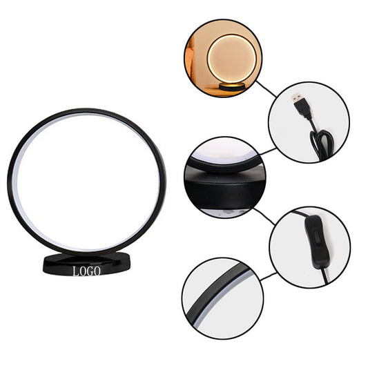 Circular desk lamp - Black