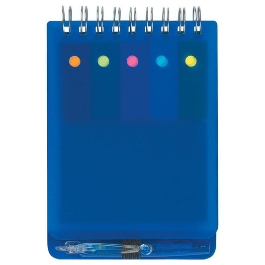 Waterproof notebook with Sticky Note &amp; pen - Red