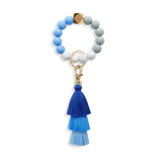 Silicone Bead Keychain
