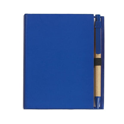 Notepad with pen and sticker