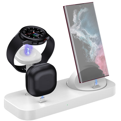 3 in 1 Fast Wireless Charger Station