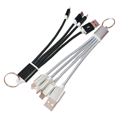 Aluminum Alloy Three In One Data Cable
