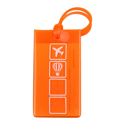 Custom PVC Luggage Tag w/ Paper