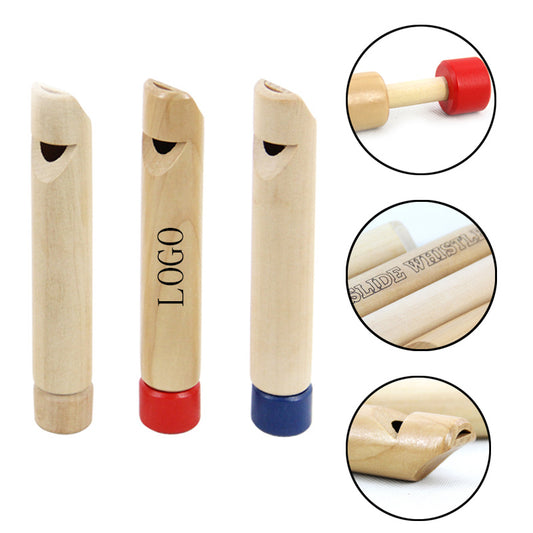 Wooden Slide Whistle - Red