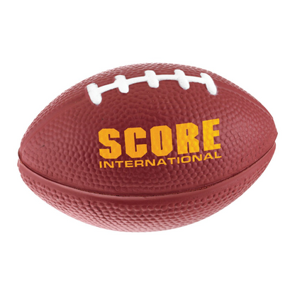 PU Foam Solid Rugby Stress Relief Ball American Football Squeeze Toy
