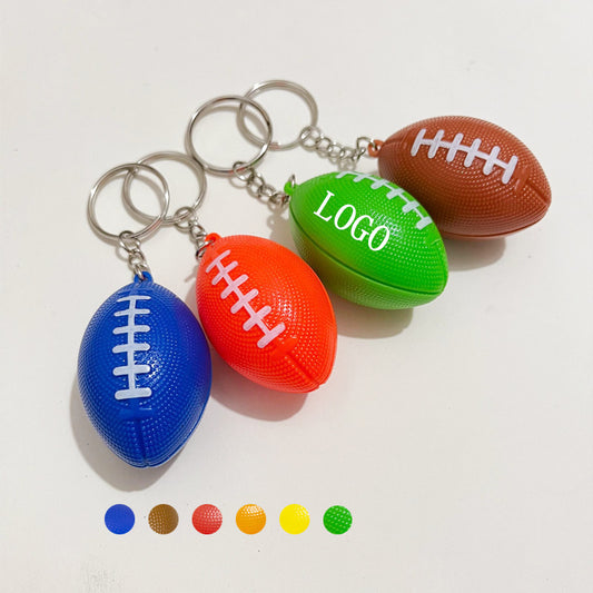 2 in 1 Custom Sports Key Ring and Stress Ball