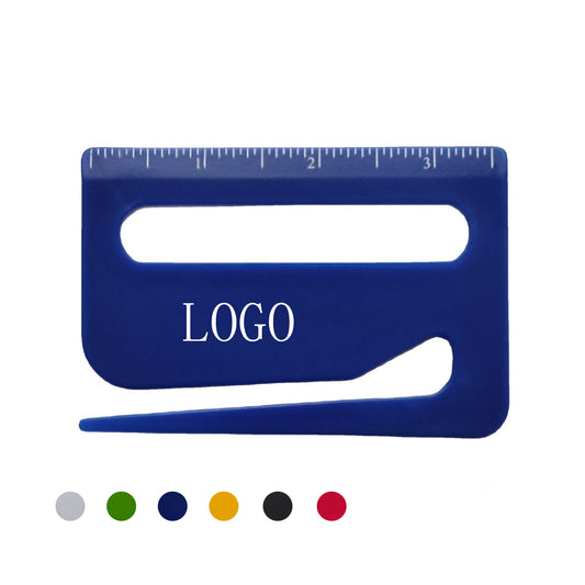 3 In 1 Envelope Opener Letter Slitter Magnifying Glass Ruler Multi-functional Tool