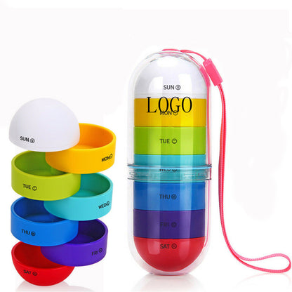 Weekly Capsule Organizer