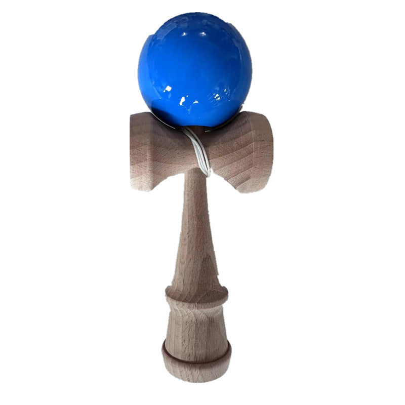 Large size Wooden Sword Ball - Rose Red
