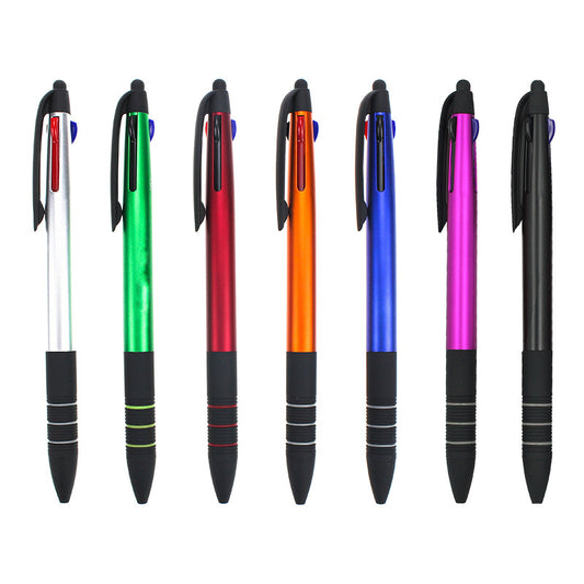 The Triple Color Stylus Pen - Rose Red