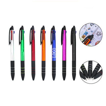 The Triple Color Stylus Pen - Rose Red