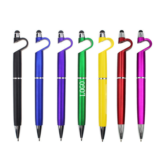ZN0702 Touch Screen Ballpoint Pen with Phone Holder