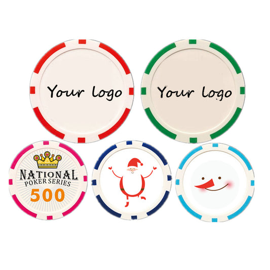 Poker Chip Ball Marker image 0