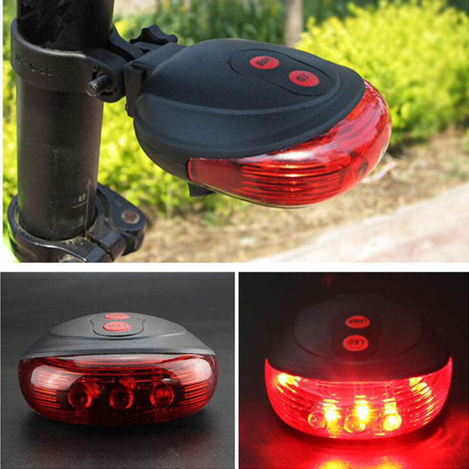 Laser Light Bicycle Taillight image 1