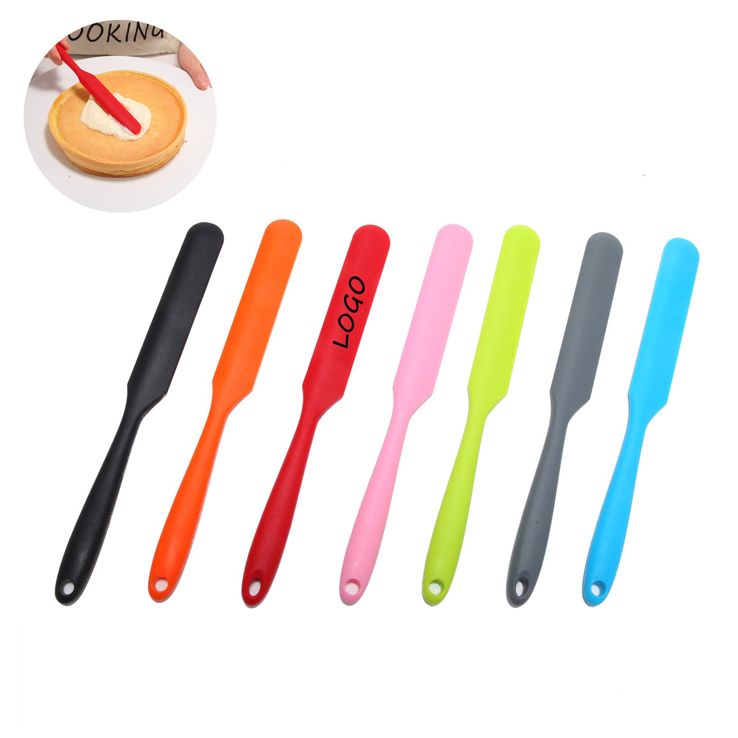 Silicone Jar Spatula image 0