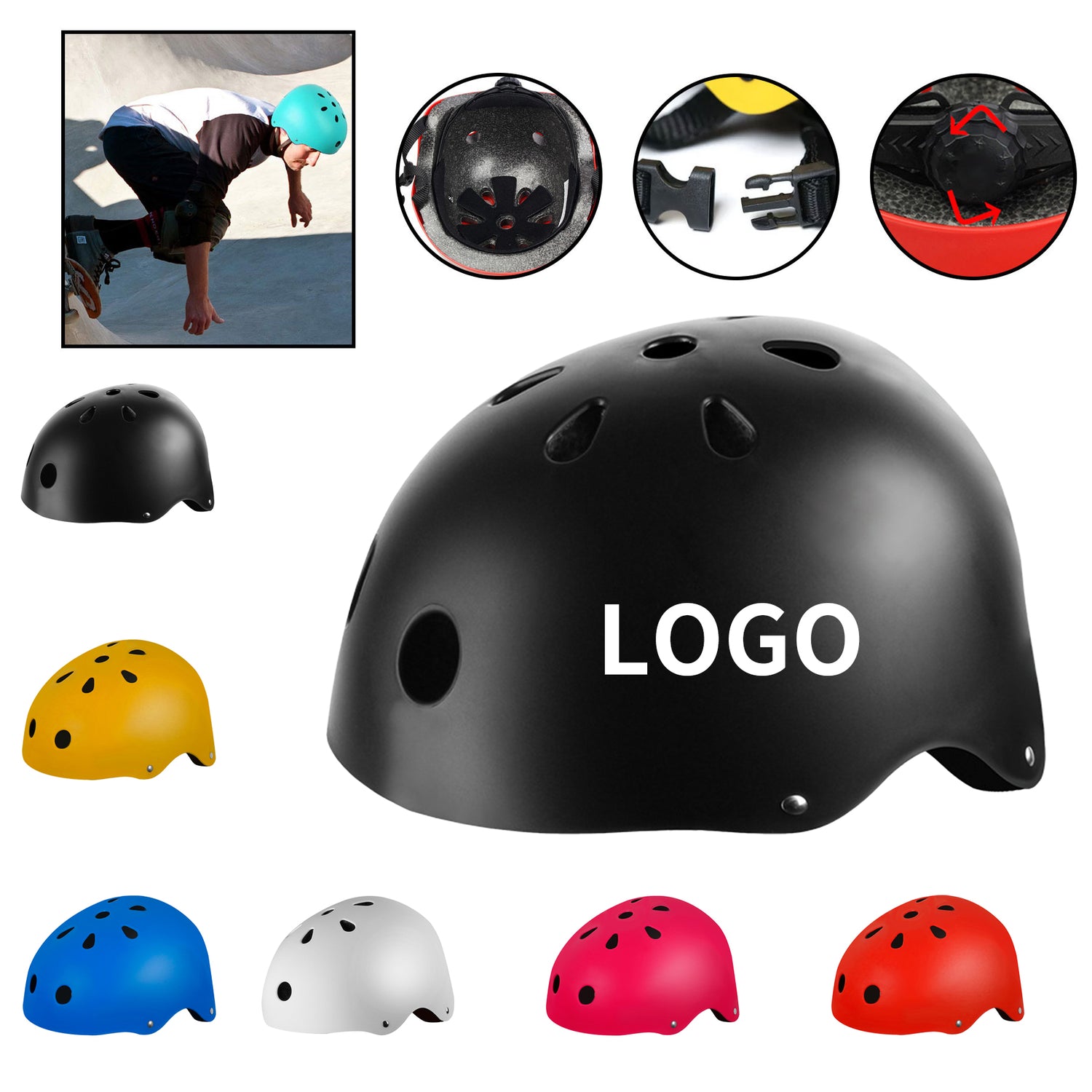 Multi-Sport Safety Helmet for All Ages image 0