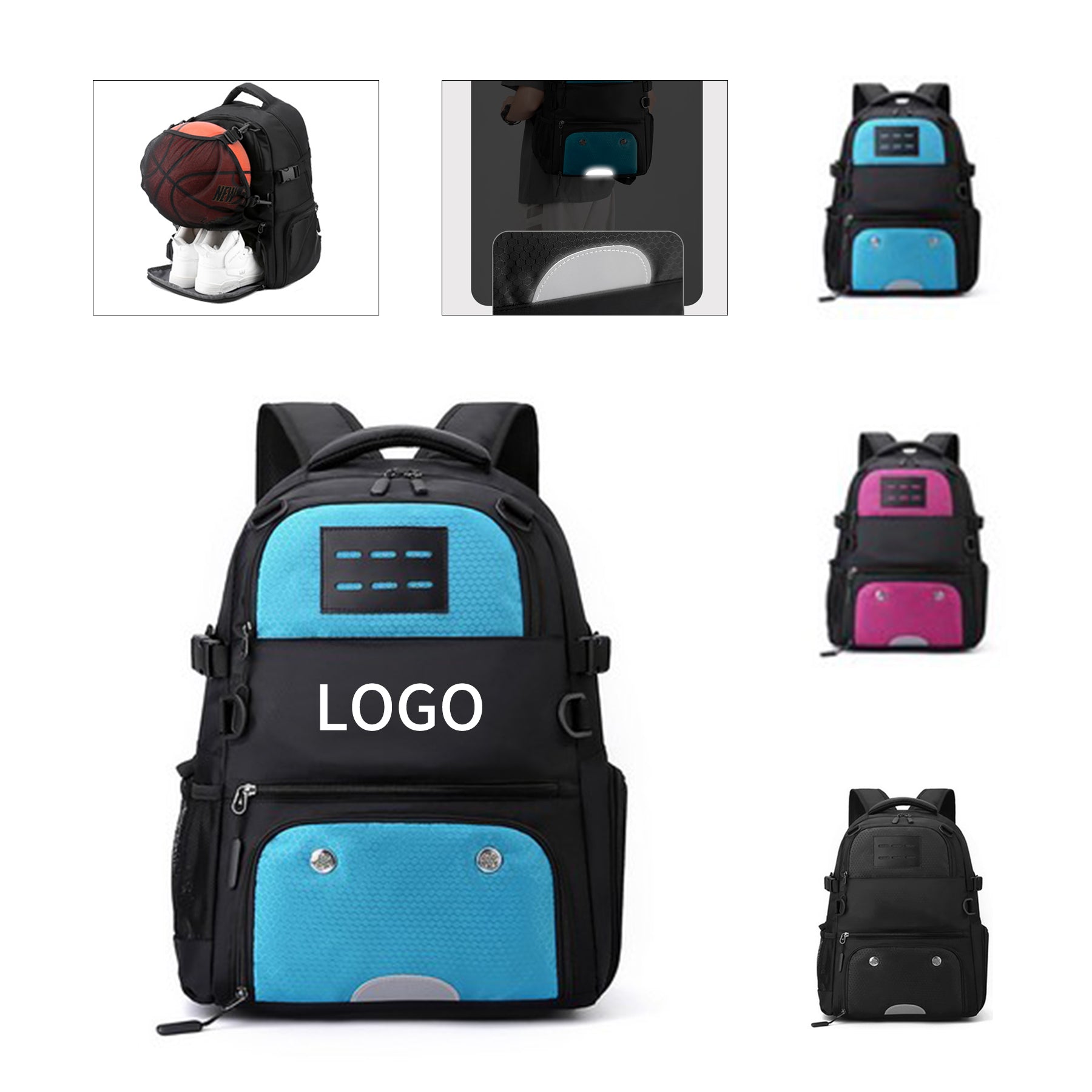 Multipurpose Athletic Backpack image 0