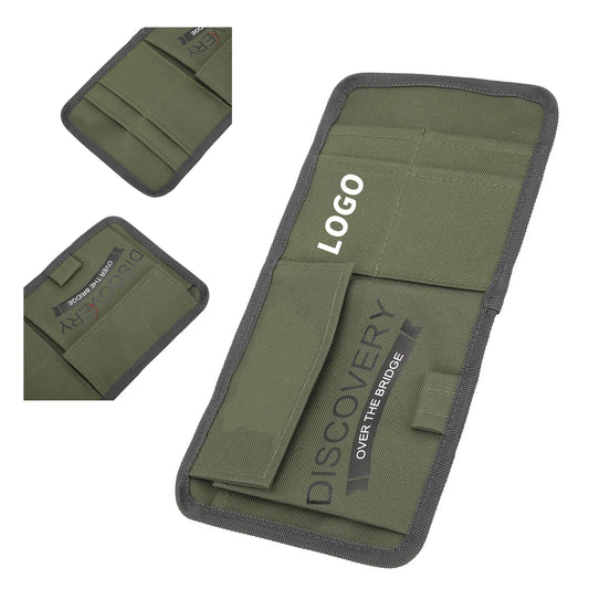 Sun Visor Storage Bag Multi-Pocket Auto Interior Accessories Organizer Pocket image 0