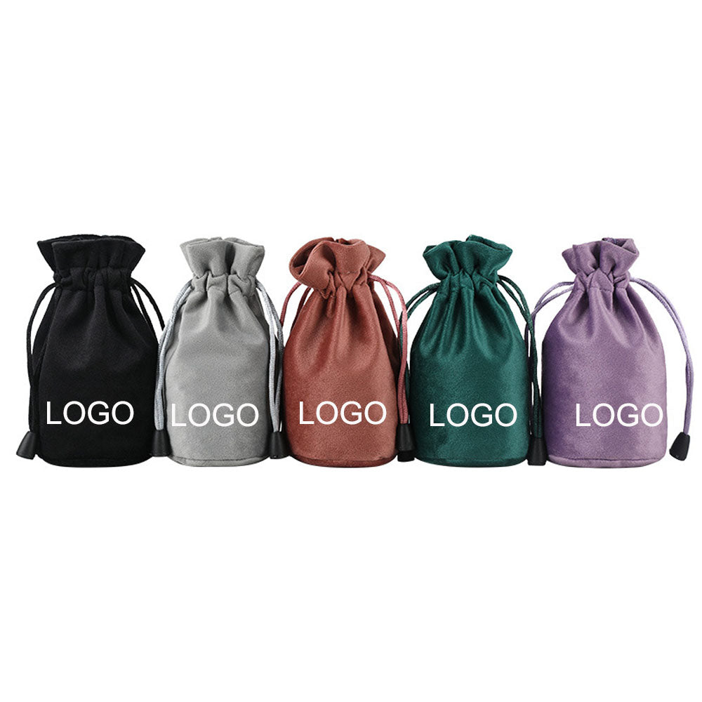Velvet Drawstring pouches image 1