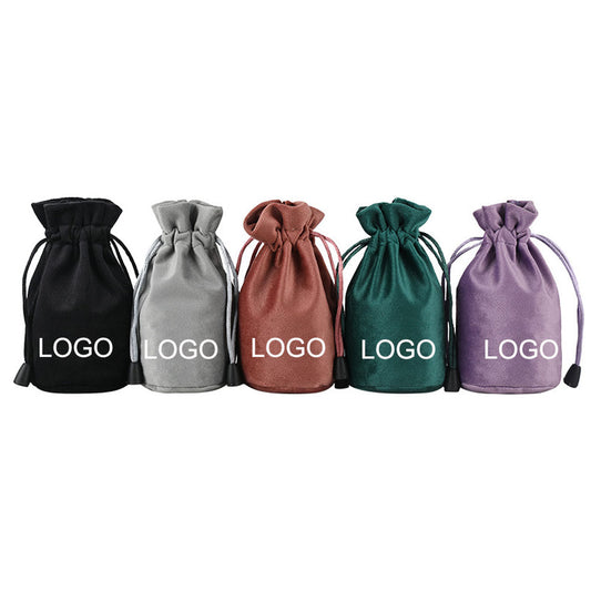 Velvet Drawstring pouches image 1