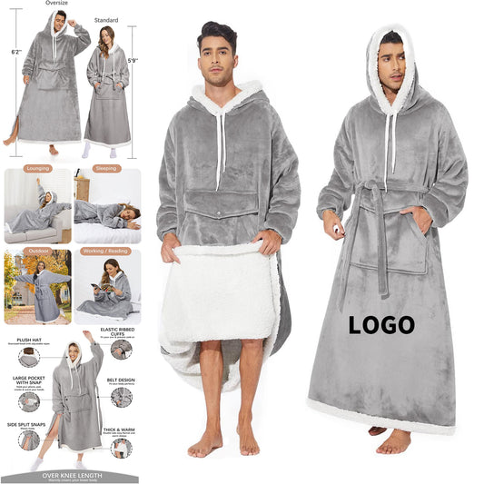 5'5'' 5'9'' Tall Long Wearable Blanket image 1