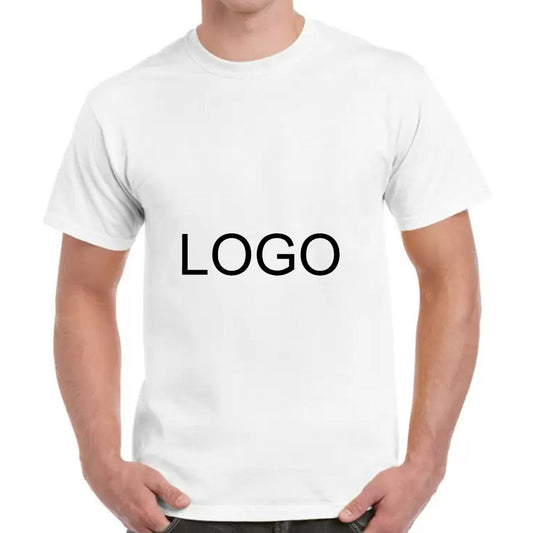 Custom Imprint Cotton Short Sleeve T-Shirts image 0
