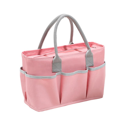Insulated Thermal Lunch Bag with Multi-Purpose Pockets image 3
