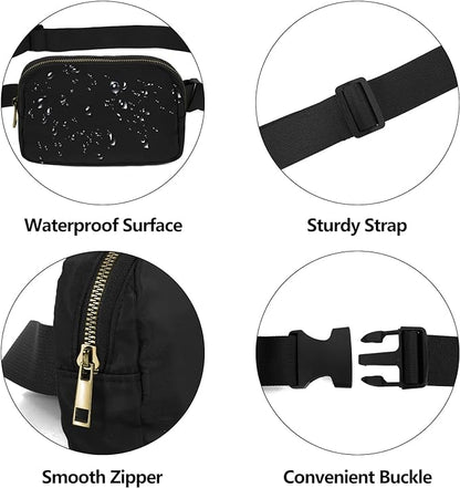 Unisex Running Waist Pack with Adjustable Strap for Sports &amp; Travel image 4