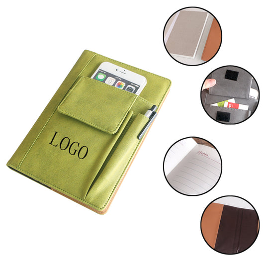 Multi-Pocket Leather Notebook Multi-Pocket Leather Notebook image 0