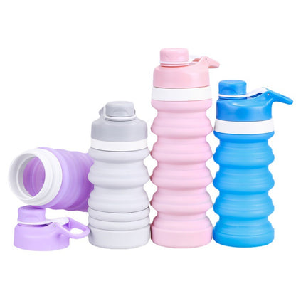 Foldable Silicone Water Bottle image 7