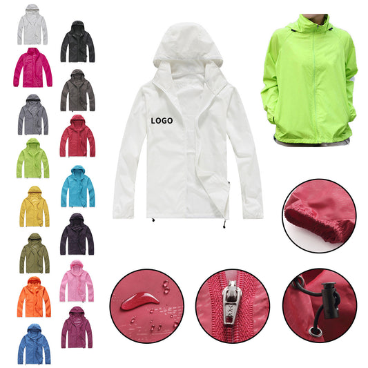 Sunscreen Hooded Quick Dry Jacket image 0