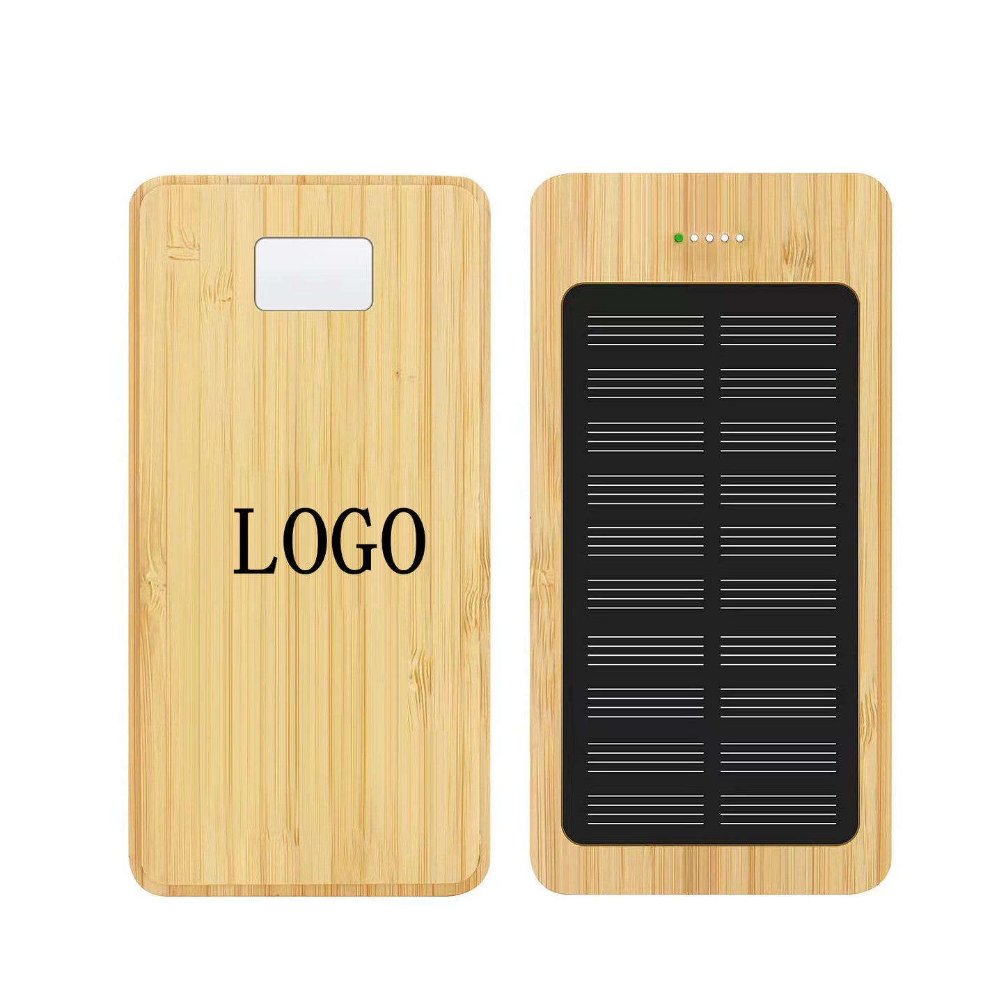 Solar Powered 10000mAh Powerbank image 0