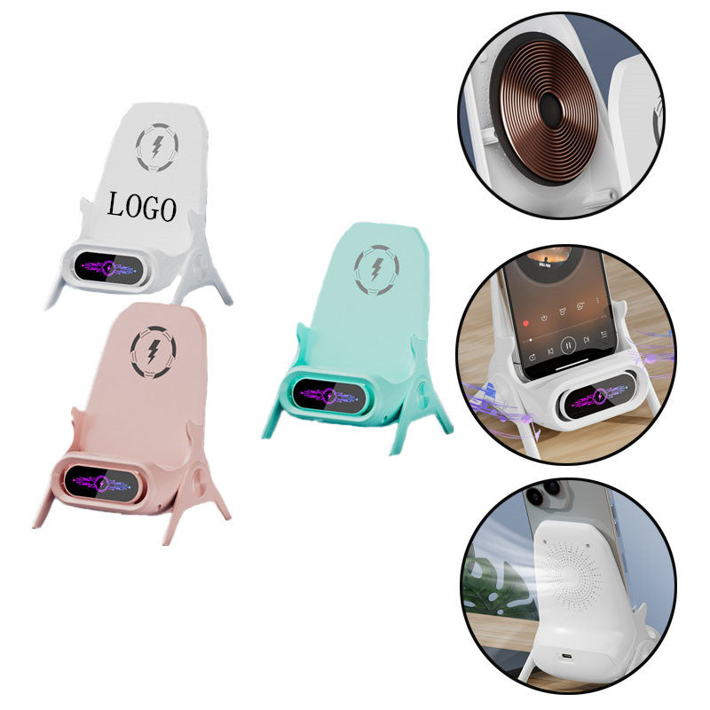 Fast Wireless Charger Station Phone Holder image 0
