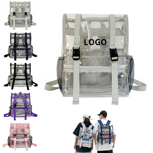 Transparent Multi-Compartment Daypack image 0