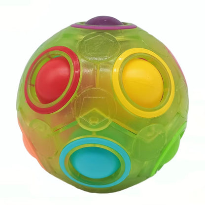 Fidget Magic Rainbow Ball Cube Toy image 1