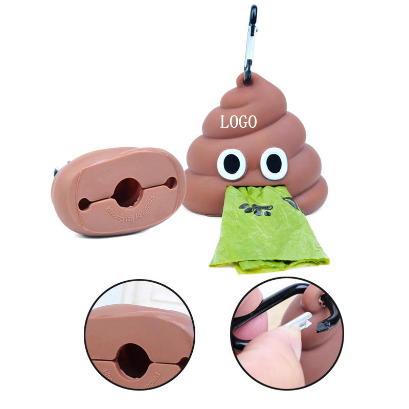 Pet Waste Disposal Dog Poop Bag Dispenser With Carabiner image 0