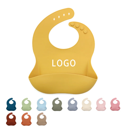 3D Silicone Baby Bibs image 0