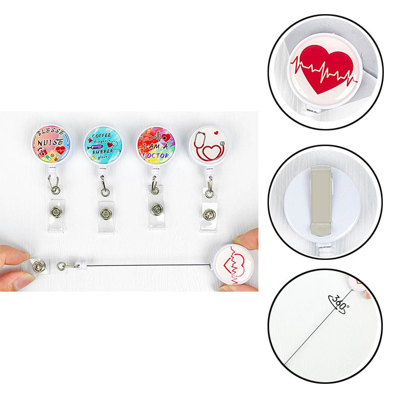 Scalable plastic crocodile clip scroll badge scroll image 0