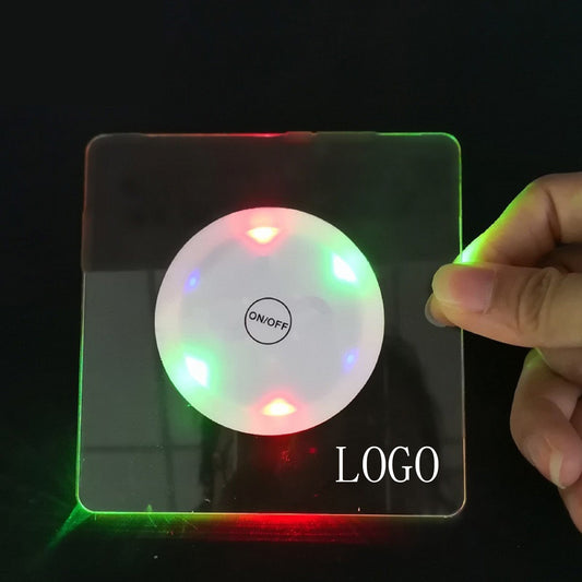 LED Light Up Cocktail Coaster image 0