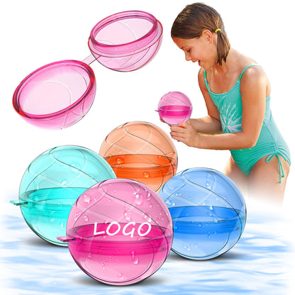 Colorful Water Play Silicone Balls for Summer Fun image 0