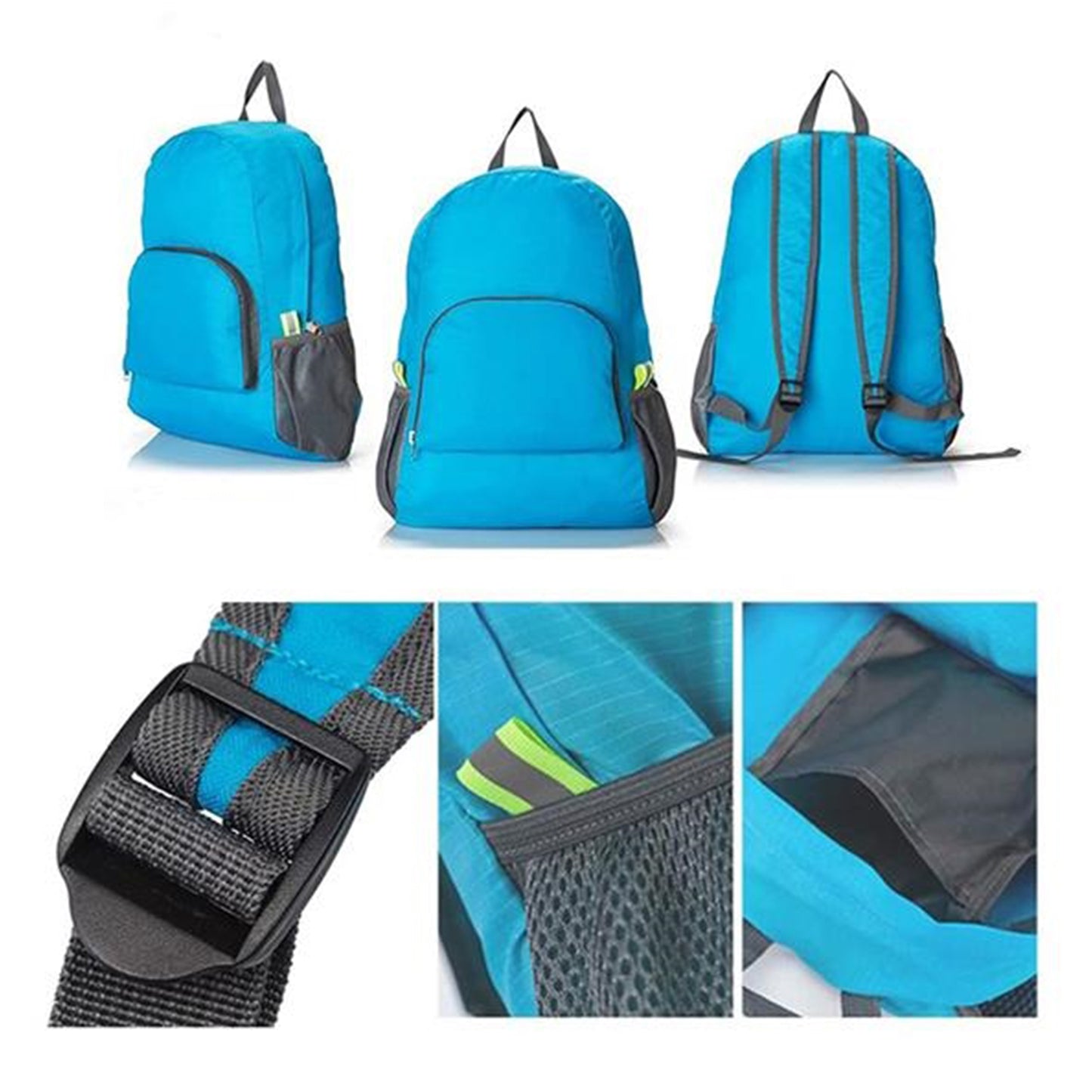 Waterproof Oxford Backpack Foldable Bags image 1