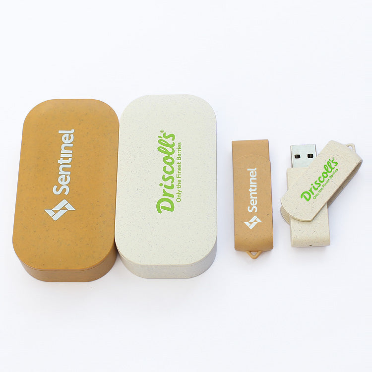 Wood USB Flash Drive w/ Case image 3